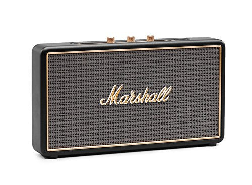 Marshall Stockwell Portable Bluetooth Speaker Black with Case