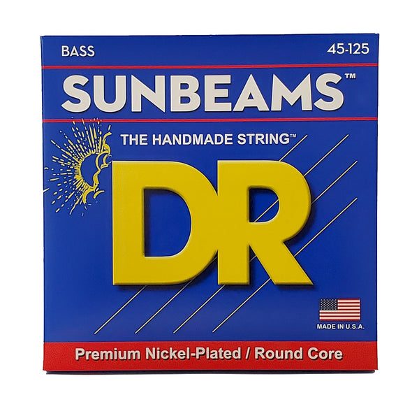 Sunbeams 5-String Bass Strings, Medium (45-125)