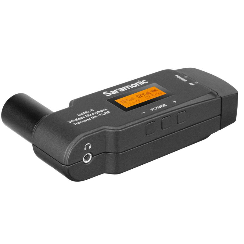 Saramonic UWMIC9RX-XLR9 Dual-Channel Wireless Plug-In Receiver for UwMic9 System (514 to 596 MHz)