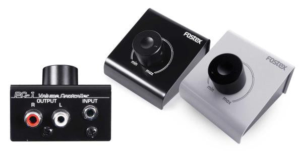 Fostex Volume Control F/Power Monitor Black-to connect computer/IPod