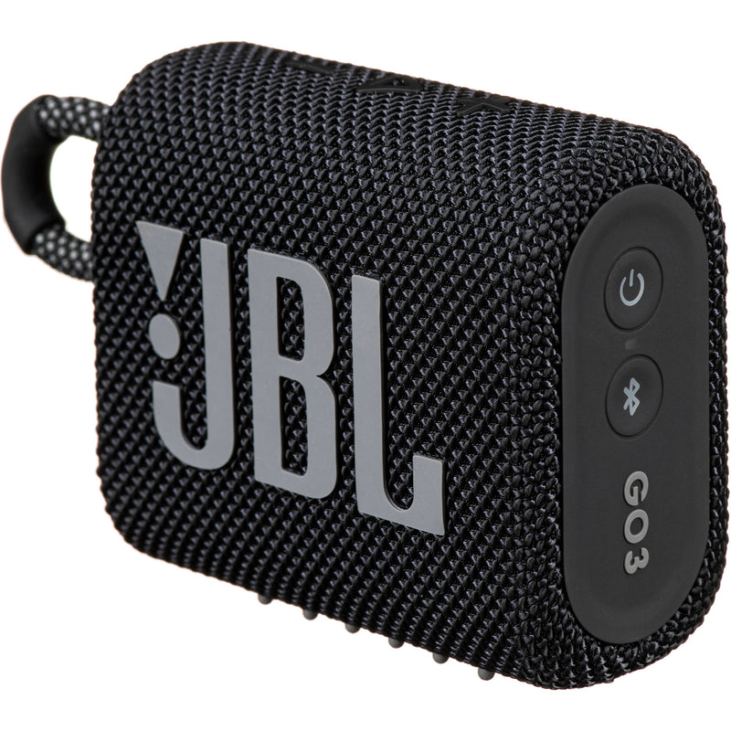 JBL Go 3 Portable Speaker with Bluetooth - Black