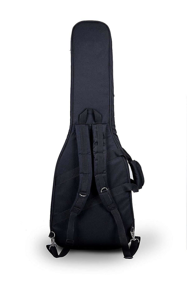 Crossrock Deluxe Hybrid Guitar Bag Dreadnought 25mm Padded - Grey