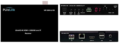 Récepteur PureLink HDMI 2.0 sur IP avec traitement UHD pour mur vidéo