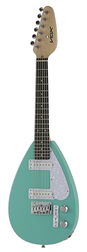 VOX MK3MINIAG Mini Teardrop Electric Guitar MK III, Aqua Green