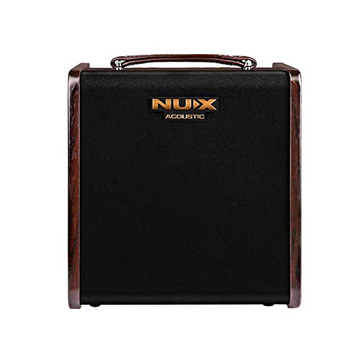 NUX STAGEMAN-II Verdugo Series Battery Powered 80w 1 x 6.5" Acoustic Guitar Amplifier With Looper And Bluetooth