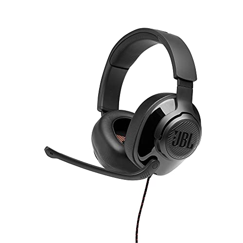 JBL Quantum 200 Wired Over-Ear Gaming Headset - Black