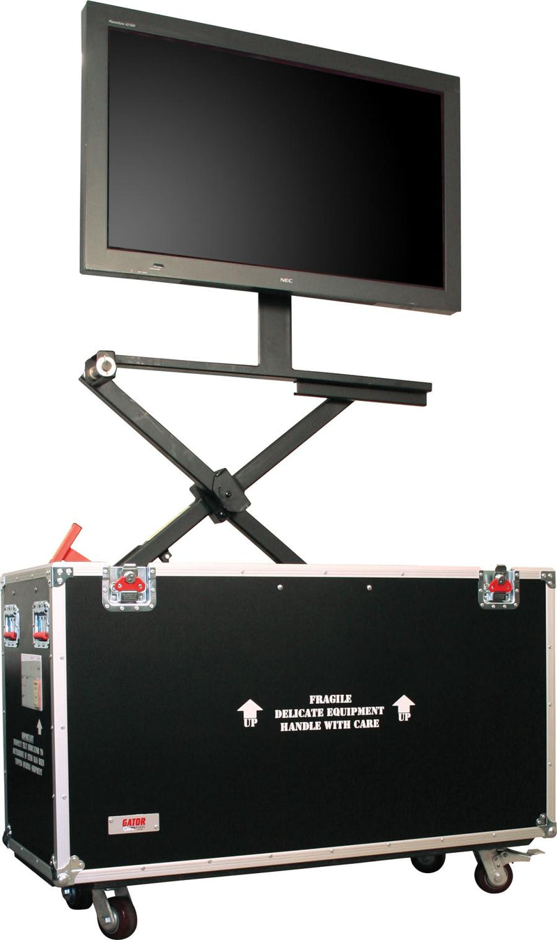 Gator ATA Wood Case LCD Lift & Casters LCD & Plasma Screens Up to 55"