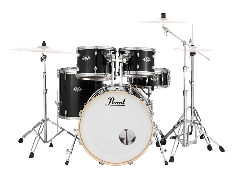 Pearl Export Series 5-piece Shell Pack, Jet Black