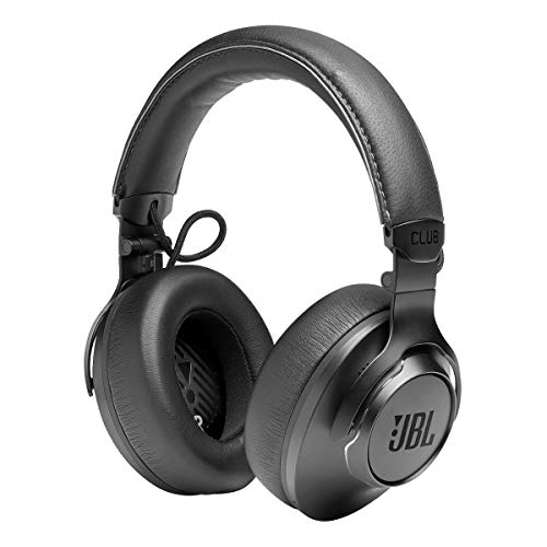 JBL Club ONE Premium Wireless Over-Ear Headphones with Hi-Res Sound Quality, Adaptive Noise Cancellation and EQ Customization - Black