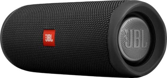 JBL Flip5 Portable BT Speaker  - Chrome/Black