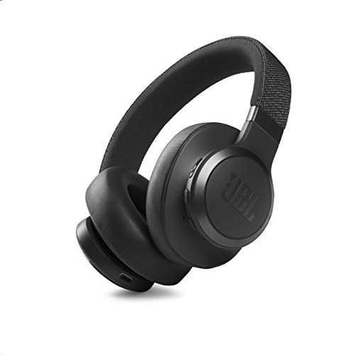 JBL Live 660NC Wireless Over-Ear Noise Cancelling Bluetooth Headphones - Black