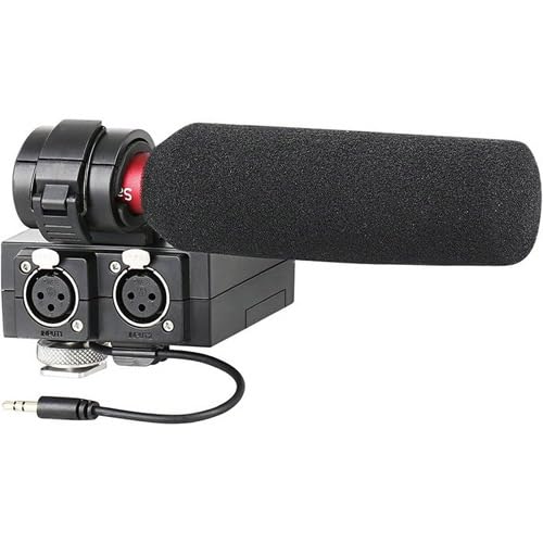 Saramonic MIXMIC Shotgun Microphone With Integrated 2-channel Audio Adaptor
