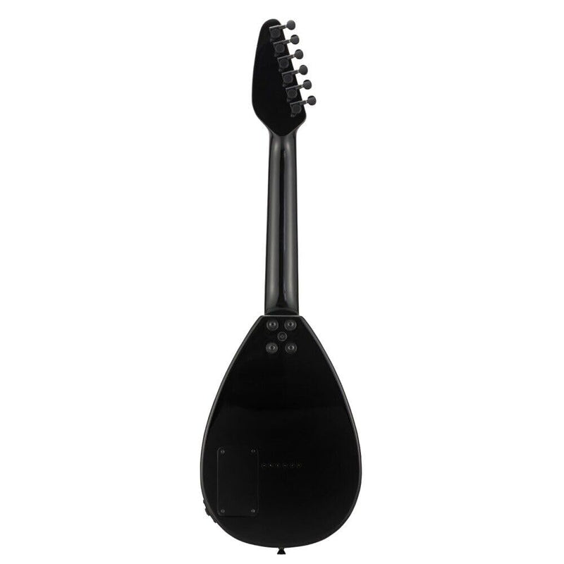VOX MK3MINISLBK Mark III Mini Teardrop Solid Electric Guitar With Adjustment Wrenches & Carry Bag, All Black