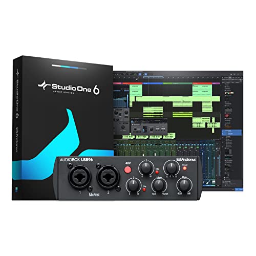 Presonus AUDIOBOX96-25 2x2 USB Recording System Black 25th Anniversary Special Edt