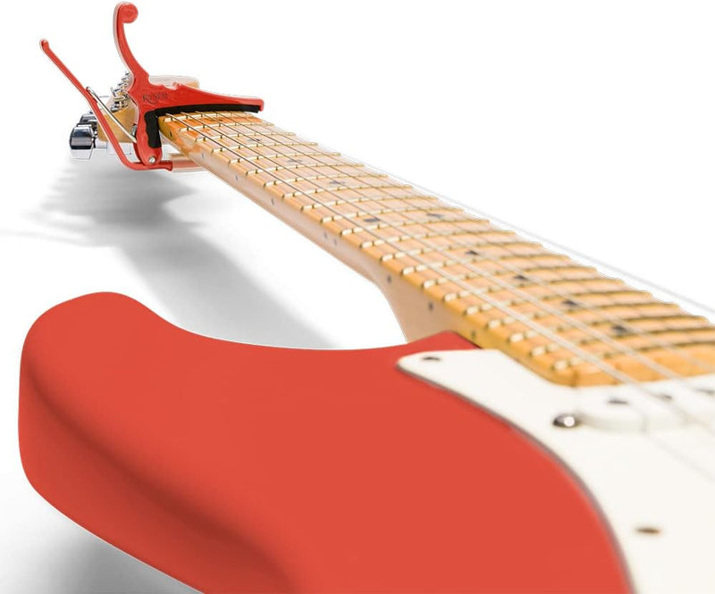 Fender x Kyser Electric Guitar Capo, Fiesta Red