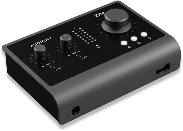 Audient iD14 MKII 10-in/6-out USB-C Audio Interface with 2 Microphone Preamps