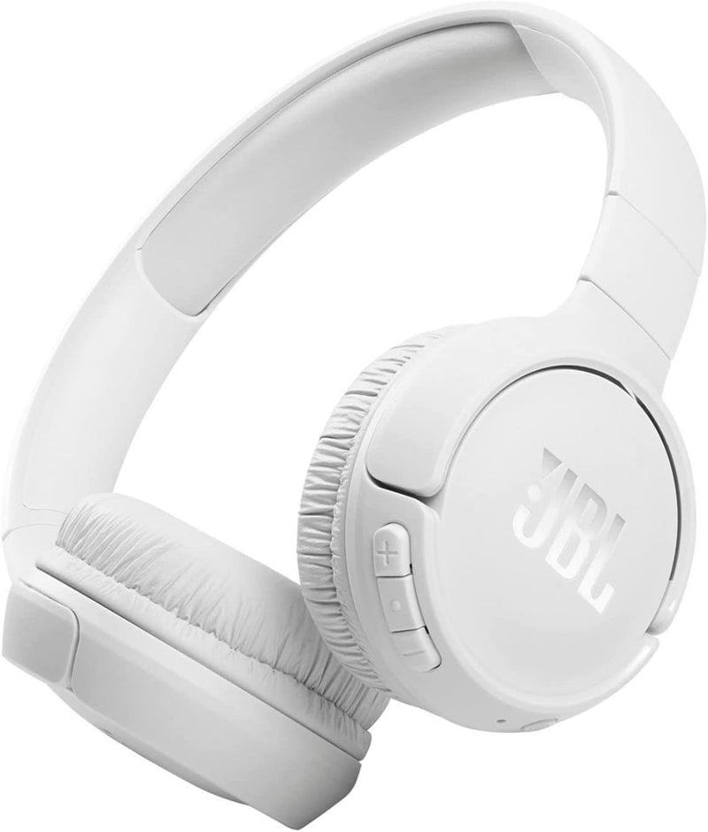 JBL Tune 510BT Wireless On-Ear Bluetooth Headphones - White