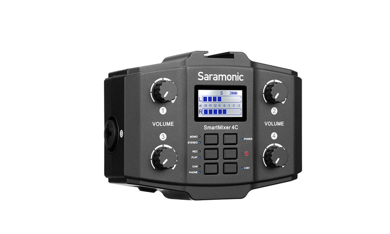 Saramonic SMARTMIXER4C 4 Channel Mic Mixer