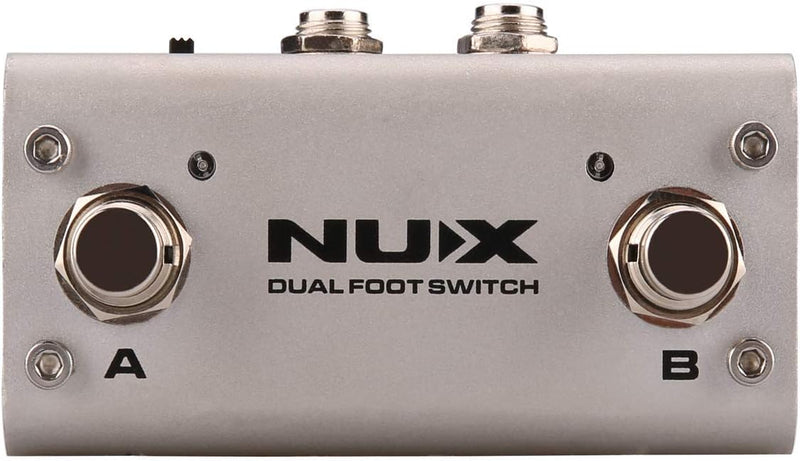 NUX Dual Footswitch For Keyboard, Modules And Effect Pedals