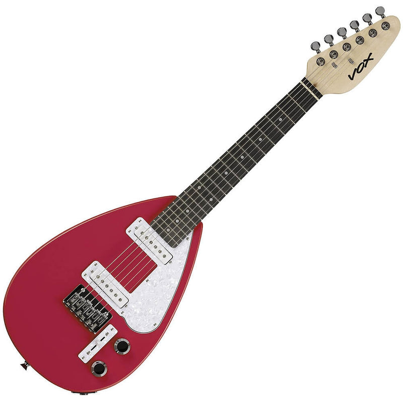 VOX MK3MINILR Mini Teardrop Electric Guitar MK III, Lipstick Red