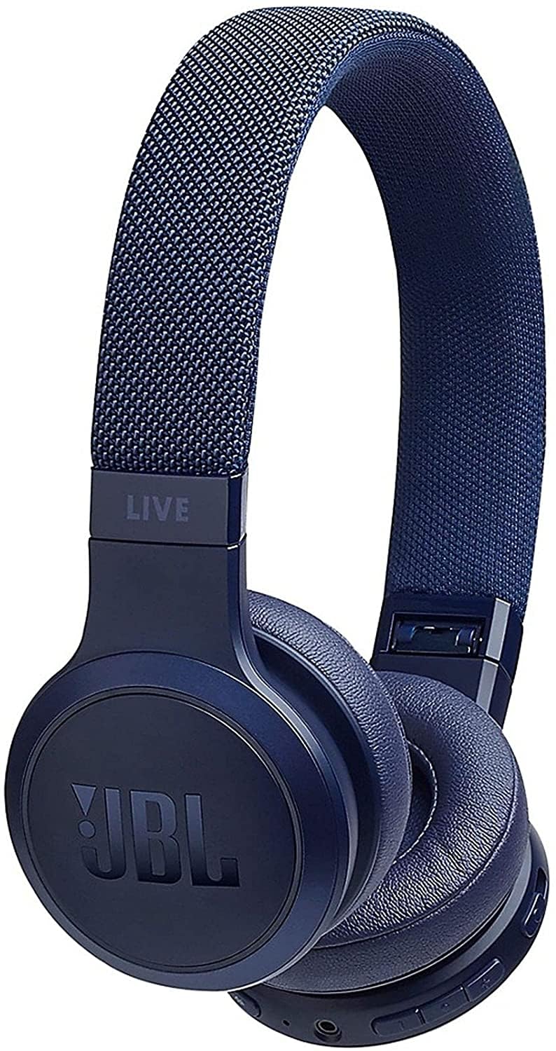 JBL LIVE 400BT On-Ear Wireless Headphones - Blue