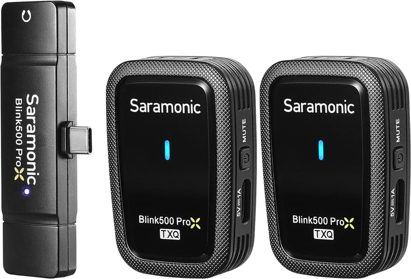 Saramonic BLINK500-PROX-Q6 2.4GHz Dual Channel Wireless Microphone System (USB-C)