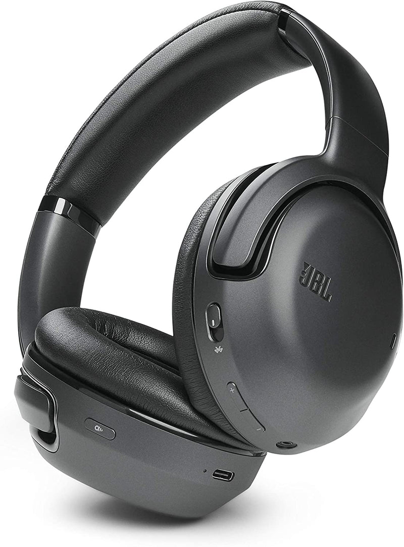 JBL Tour One Wireless Over-Ear Noise Cancelling Bluetooth Headphones - Black