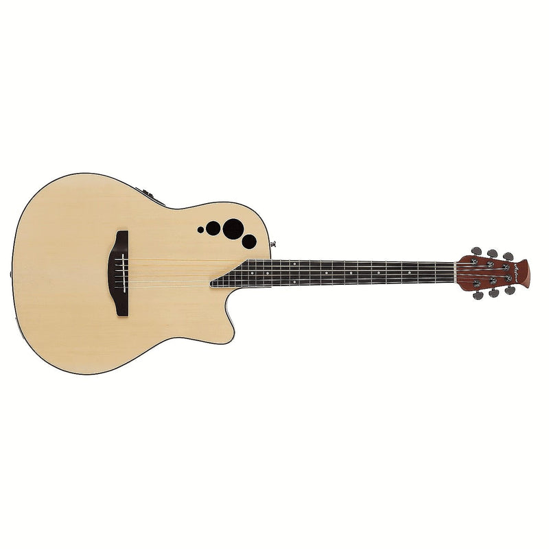 Applause Guitars AE44-4S MS Steel String Acoustic / Electric Guitar, Natural Satin