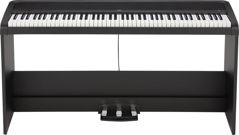 Korg B2SPBK 88 Key Hammer Action Stage Piano With Stand / Pedal Included, Black