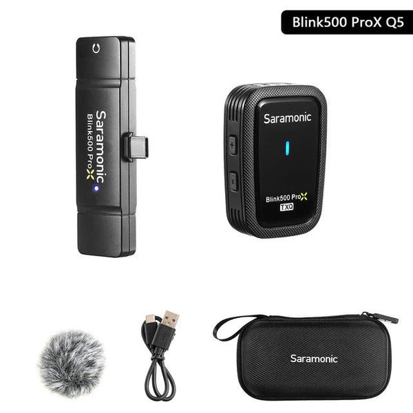 Saramonic BLINK500-PROX-Q5 2.4GHz Dual Channel Wireless Microphone System (USB-C)
