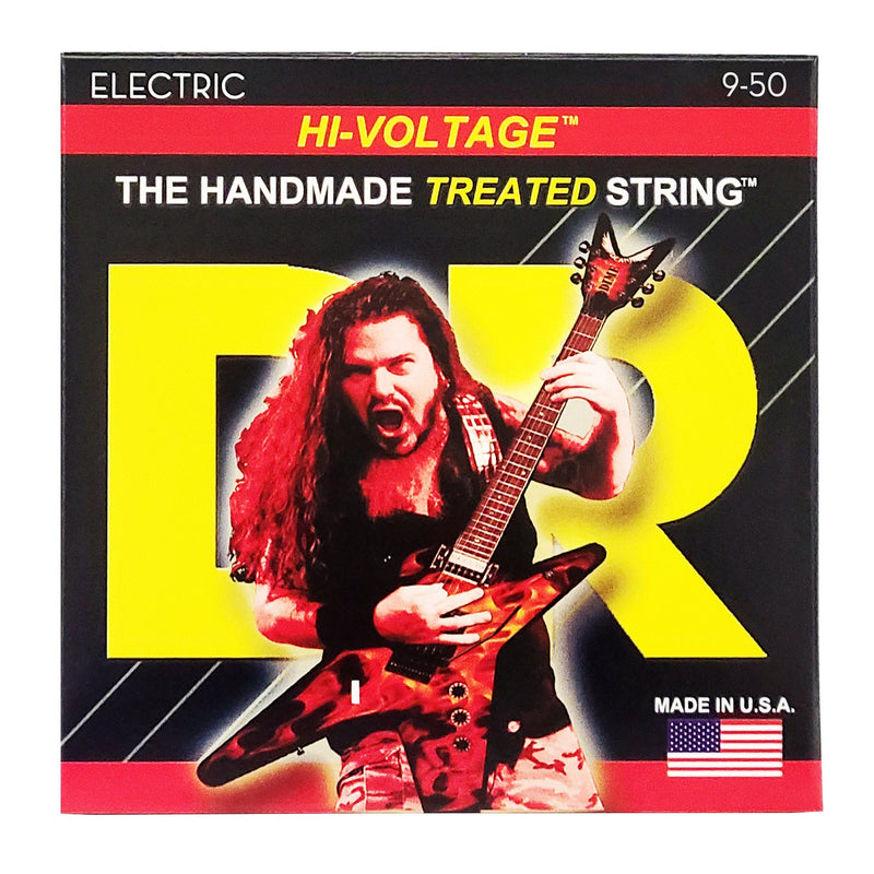 Hi-voltage Dimebag Darrell Electric Guitar Strings, Light - Heavy (9-50)