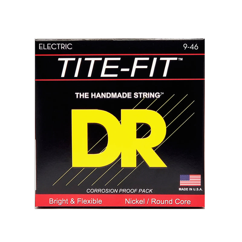 Tite-fit Electric Guitar Strings, Light - Heavy (9-46)