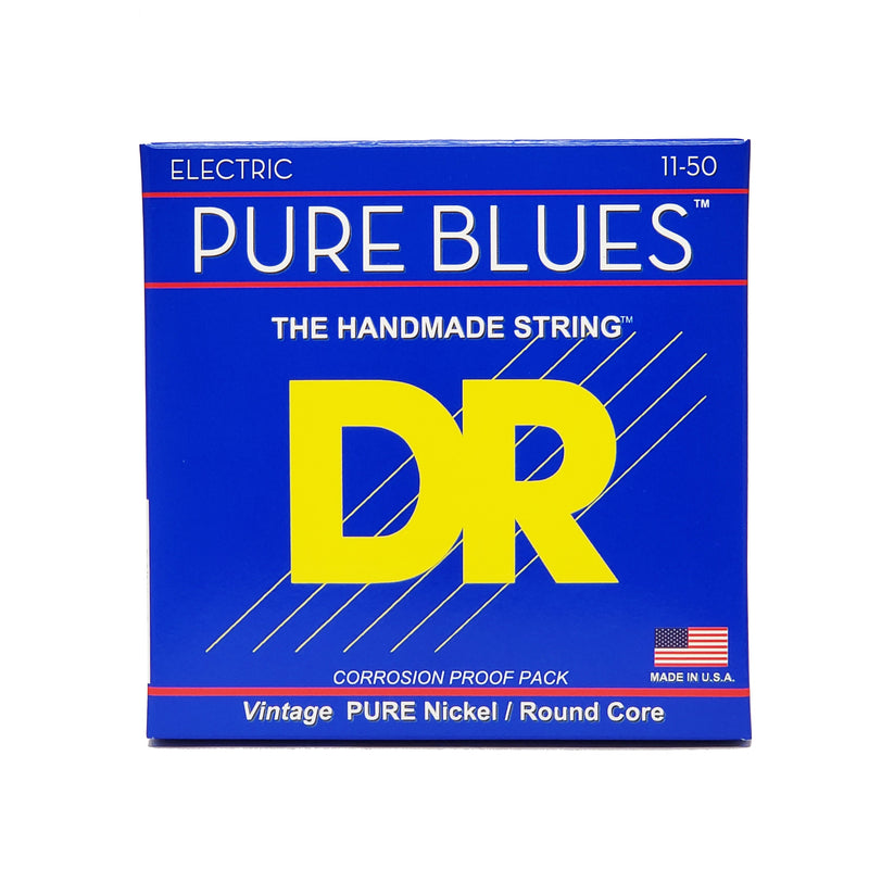 Pure Blues Electric Guitar Strings, Heavy (11-50)