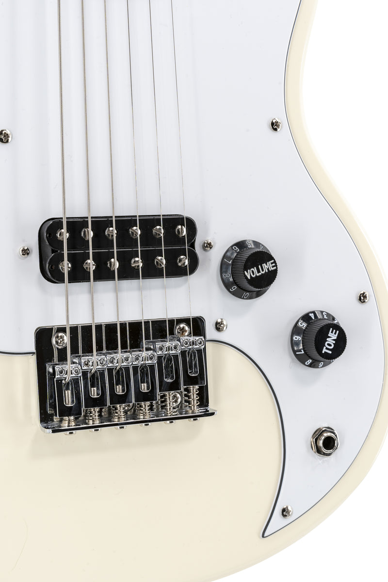Vox SDC1MINIWH Mini Electric Guitar, White