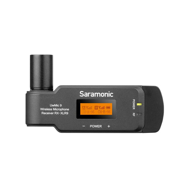 Saramonic UWMIC9RX-XLR9 Dual-Channel Wireless Plug-In Receiver for UwMic9 System (514 to 596 MHz)