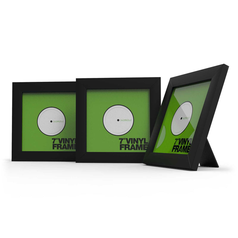 Reloop VINYL-FRAME-SET-7BLK Vinyl Frame 3-Piece Set 7", Black