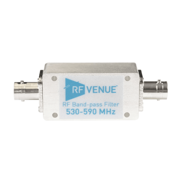 RF Venue Band-Pass Filter (530-590 MHz)