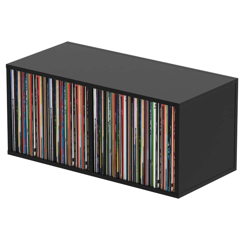 Reloop Record Box 230 Vinyl Storage (Holds 230 Records) - Black