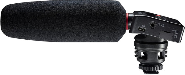 DR-10SG Enregistreur audio montable sur caméra avec microphone canon