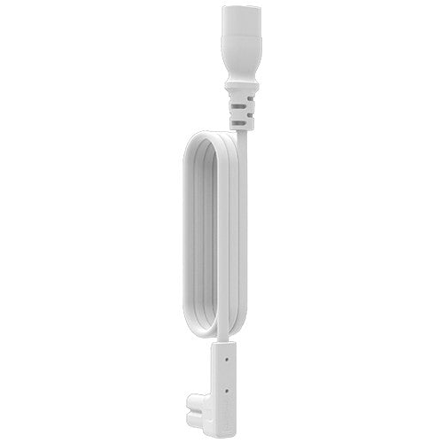 FLEXSON Right-Angle Extension Cable for SONOS ONE, PLAY:1 & IKEA SYMFONISK (White, 3.28')
