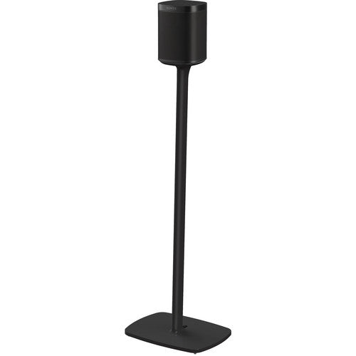 FLEXSON Floor Stand for SONOS ONE or PLAY:1 (Single, Black)