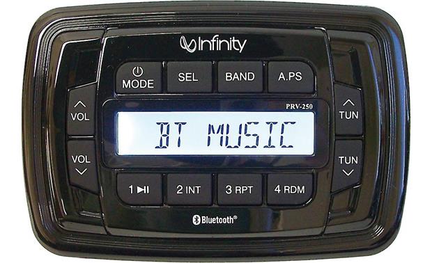 Infinity INF-PRV250 - Marine digital media receiver with built-in Bluetooth®