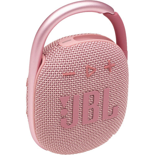 JBL CLIP 4 Portable Bluetooth Speaker - Pink