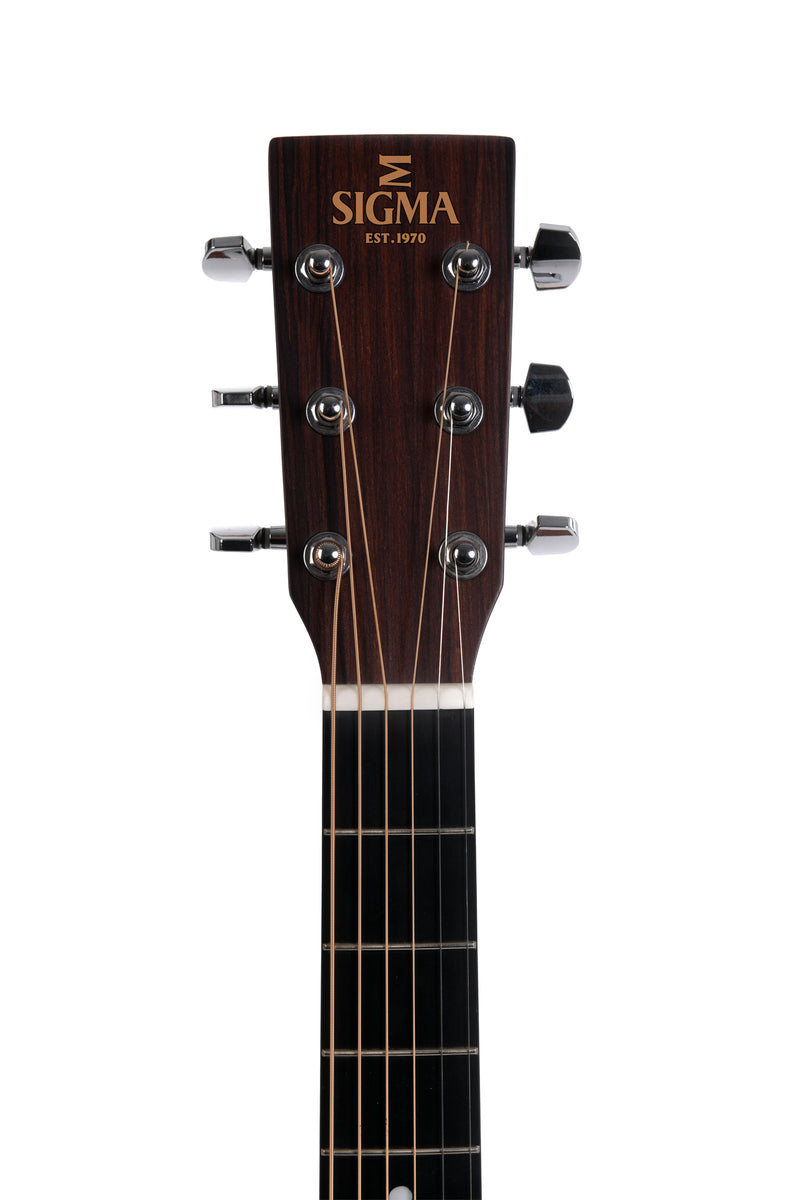 Sigma Guitars DM-ST+ Dreadnought Acoustic Guitar, Natural