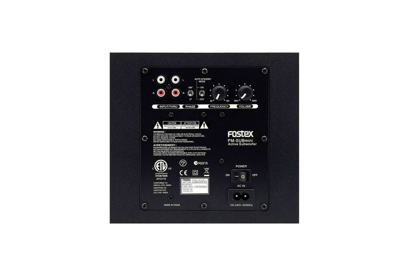 Fostex PM-SUBmini2 5" 50W Active Subwoofer